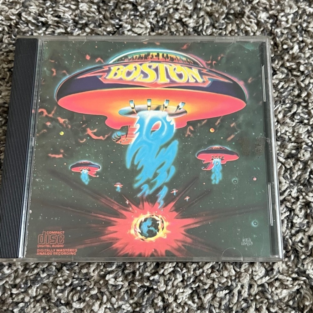 Boston Self Titled Debut Album CD Epic Records 1976 More Than A Feeling Rock